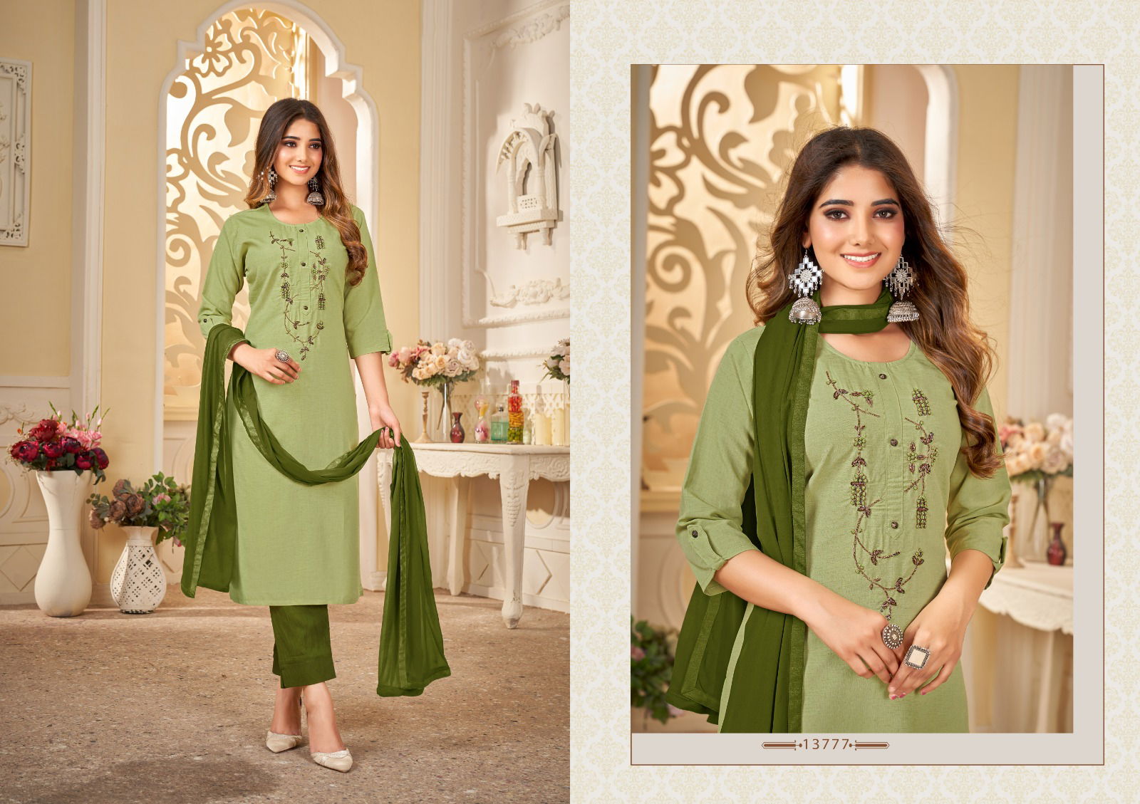 Khushbu By Kalaroop Readymade Salwar Suits Catalog